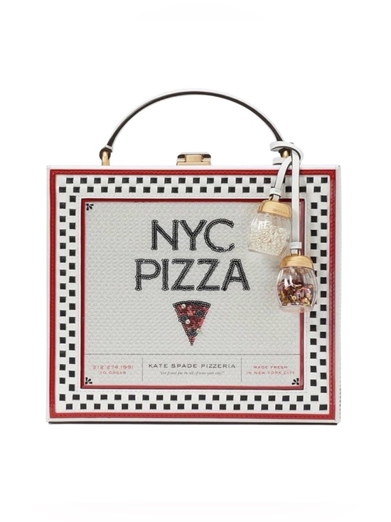 kate spade Handbags - KATE SPADE 3D PIZZA BOX TOP HANDLE CROSSBODY BAG